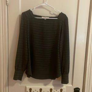 GUC grey blouse by LOFT